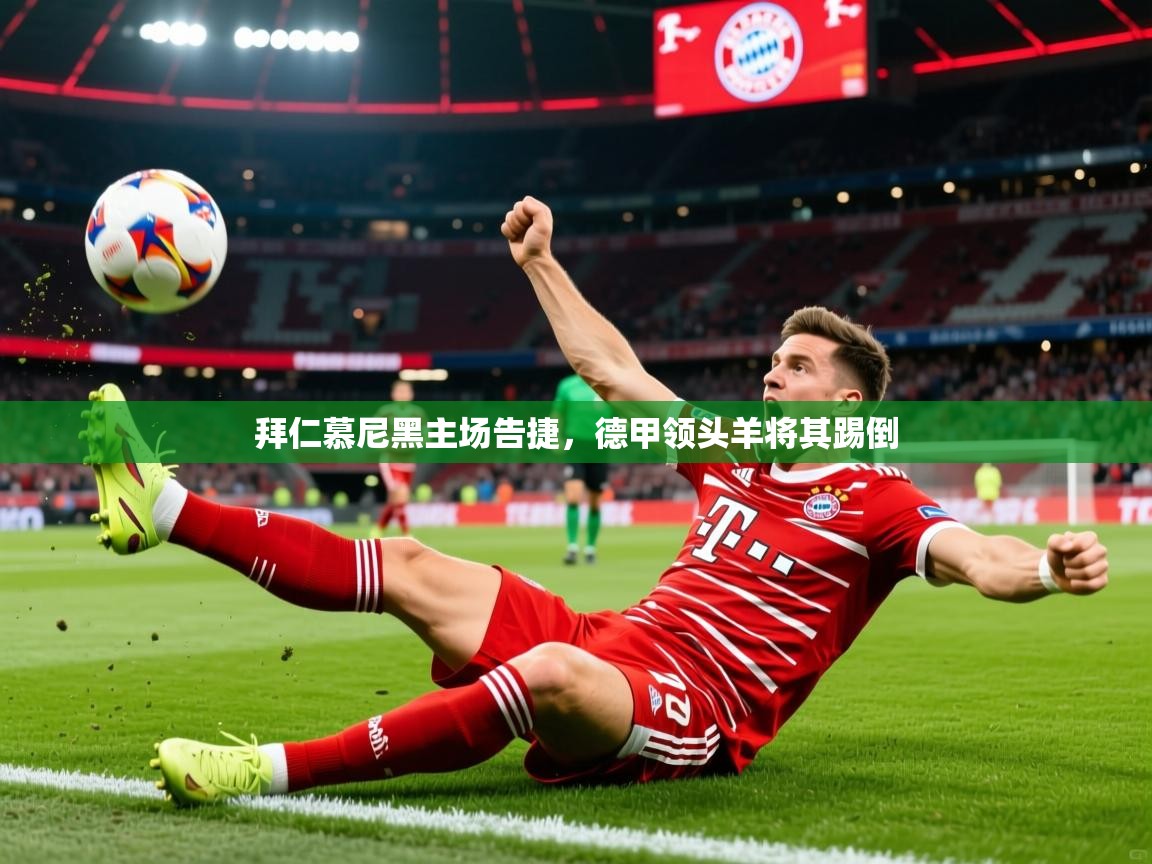 2025爱游戏体育注册活动拜仁慕尼黑主场告捷，德甲领头羊将其踢倒