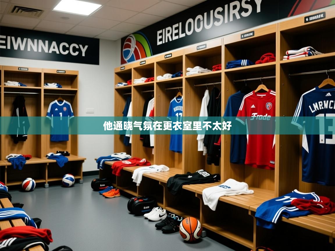 2026爱游戏体育怎么注册他通晓气氛在更衣室里不太好
